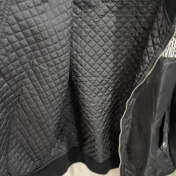 Harley Davidson 🇺🇸 Made Bomber Jacket men’s size L - Picture 11 of 16